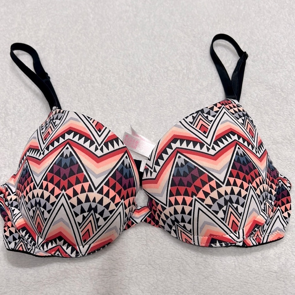 Pink Push-Up Bra